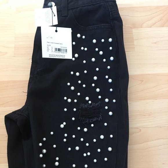 Missguided - distressed jeans - Picture 2 of 4